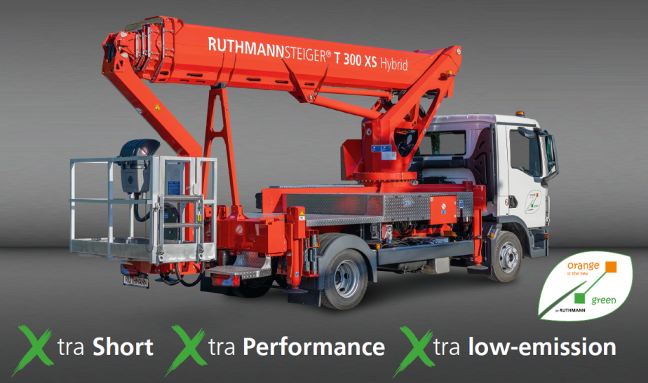 Ruthmann Steiger T 300 XS Hybrid - Xtra Short - Xtra Performance - Xtra low-emission